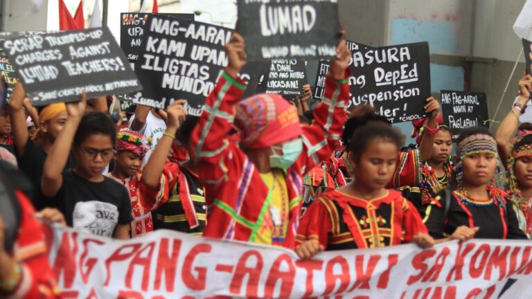 ‘Kailan naging mali ang mag-aral?’ — Lumad student