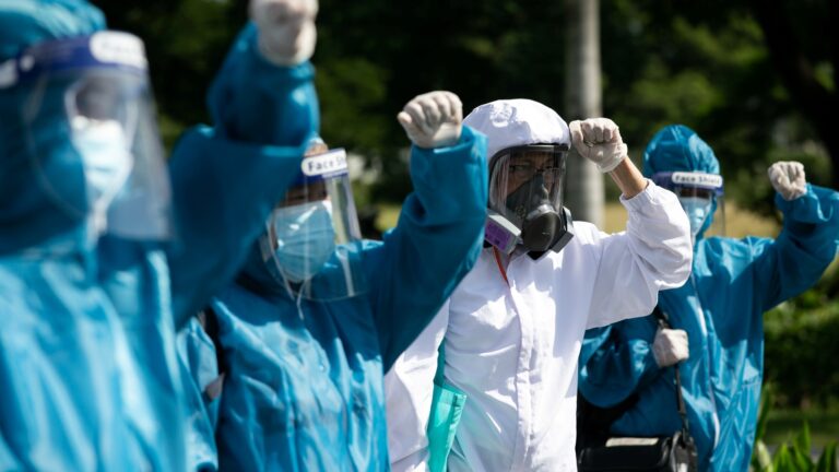 Lackluster, unscientific pandemic response is failing the country’s “modern-day” heroes