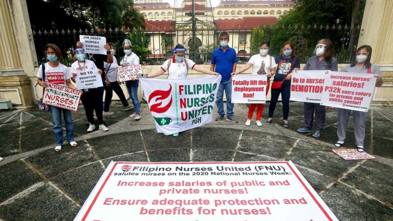 Duterte receives September 1 ultimatum from overworked, underpaid health workers