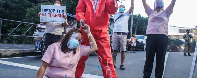 Students and teachers stage protests as Briones hails “Victory and Success”