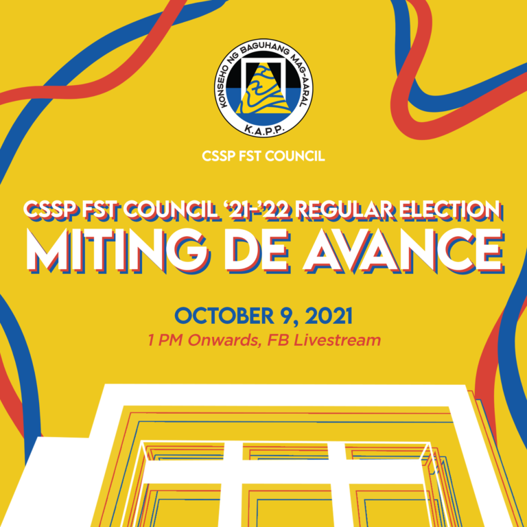 CSSP FSTC candidates lay out plans in miting de avance￼