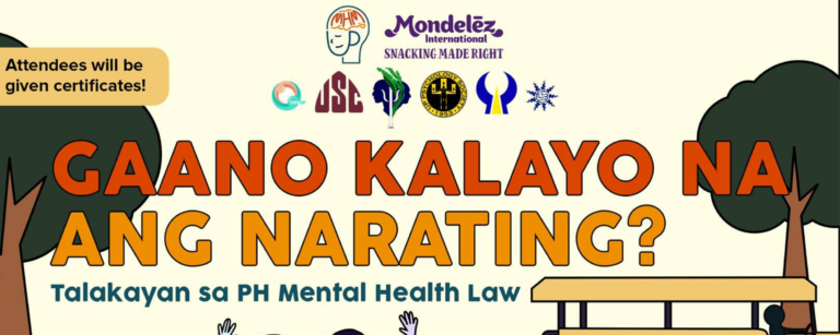 Gaano kalayo na ang narating?: UP MHM sheds light on PH Mental Health Law status