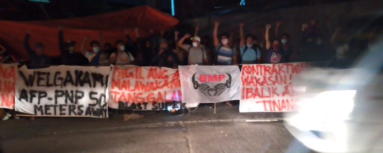 Manggagawa ng Soft Touch, nagwelga laban sa panggigipit at union busting ng kumpanya