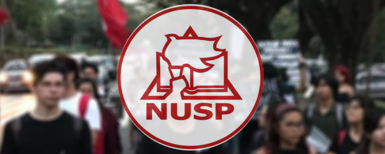 No space for democracy with human rights violator in the elections – NUSP