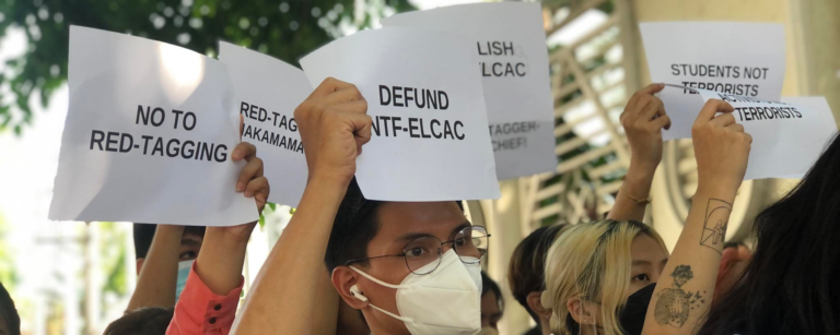 Red-tagging sa SINAG, naisama sa kaso laban kay Badoy, NTF-ELCAC