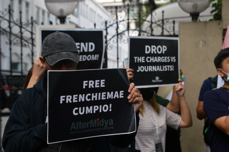 After Three Years Behind Bars: Journos reiterate demand to free Frenchie Mae Cumpio