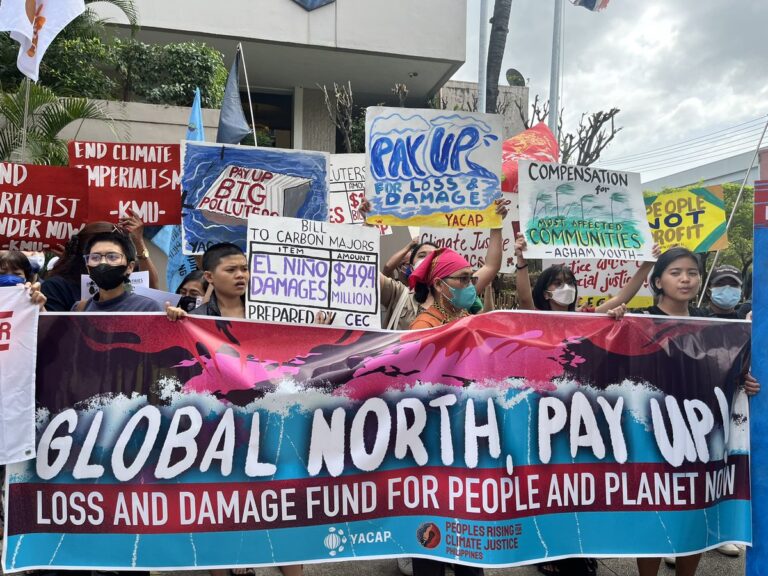 “Global North, pay up!” Mga grupong pangkalikasan, naninigil ng “loss and damage funding” sa mayayamang bansa