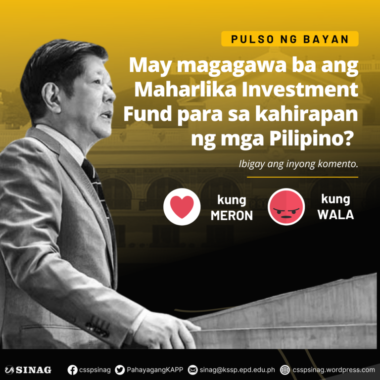 Maharlika Investment Fund, may magagawa nga ba?