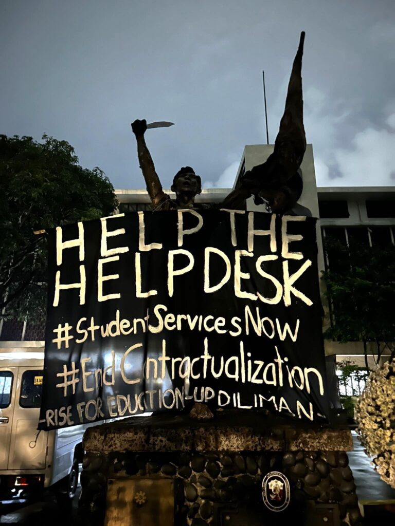 “Help the Helpdesk,” giit kay Chancellor Vistan laban kay VC Agpaoa