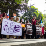 Panunupil ng estado sa mga lider-estudyante, sinagot ng protesta sa UP Diliman